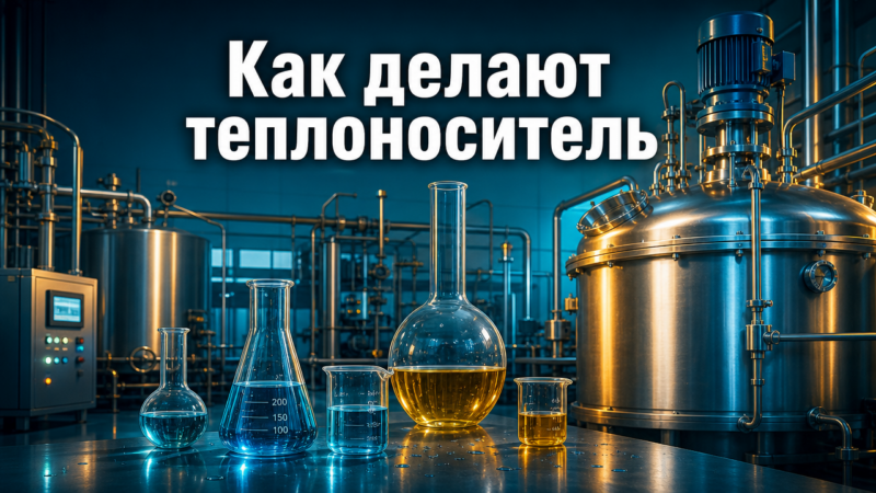 Производство и состав теплоносителей: как делают антифриз для систем отопления на заводе