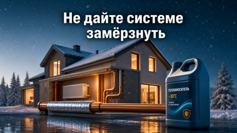 Защита системы отопления от замерзания зимой: что делать, если дом остался без отопления
