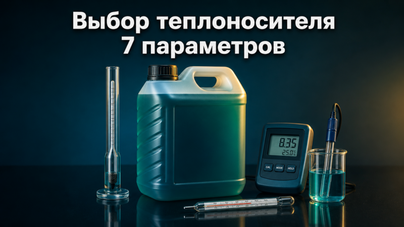 Как выбрать теплоноситель для отопления частного дома: инженерная методика по плотности, pH, вязкости и кристаллизации